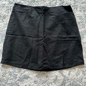 Forever 21 linen mini skirt